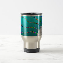 Colourful Glitter And Metallic Mug