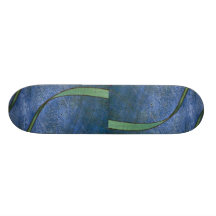 Colourful Green Ribbon Skateboard Decks