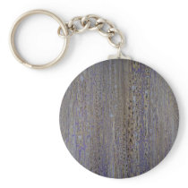 Colourful Grey Crackle Keychain