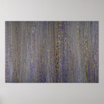 Colourful Grey Crackle Posters