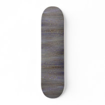 Colourful Grey Crackle Skateboard Deck