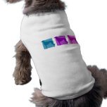 Colourful Greyhound Silhouettes Dog Tee Shirt