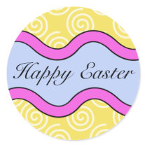 Colourful Happy Easter Stickers