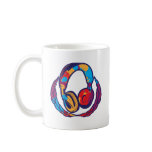 Colourful Headphones mugs