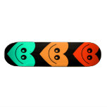 Colourful Heart Skate Boards
