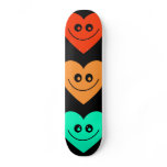 Colourful Heart skateboards