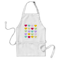 Colourful Hearts Aprons