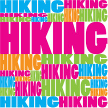 Colourful Hiking Photo Cutout