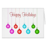Colourful Holiday Greeting Card