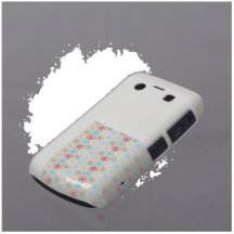 Colourful holiday snowflakes blackberry bold case