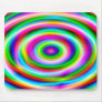 Colourful hypnotic mouse pad