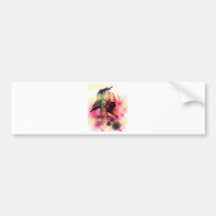 COLOURFUL IMAGE BUMPER STICKER