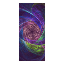colourful-infinity personalized rack card