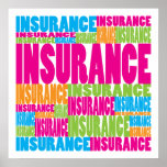 Colourful Insurance posters