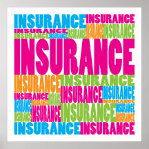 Colourful Insurance Poster