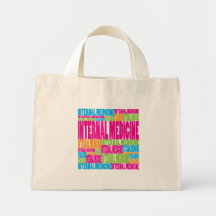 Colourful Internal Medicine Tote Bags