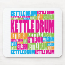 Colourful Kettle Drum Mousepads