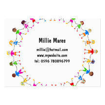 Colourful Kids Business Card