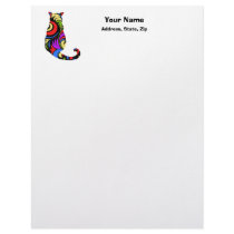 Colourful Kitty 1 Letterhead