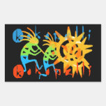 Colourful Kokopelli Sticker