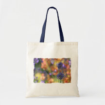 Colourful Lavender Garden Photo Tote Bags