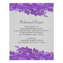 Colourful Leaves Rehearsal Dinner Invitation
