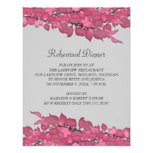 Colourful Leaves Rehearsal Dinner Invitation