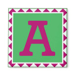 Colourful Letter 'A' - Magnet