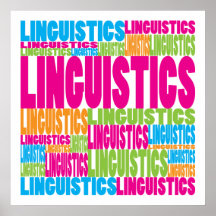 Colourful Linguistics Print