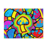 Colourful Magic Mushrooms