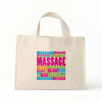 Colourful Massage Canvas Bag