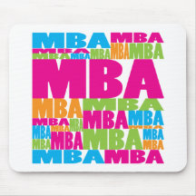 Colourful MBA Mousepad