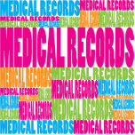 Colourful Medical Records photo sculptures