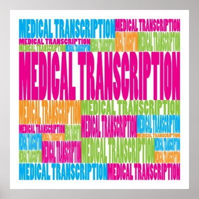 Colourful Medical Transcription by busybees