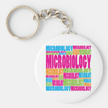 Colourful Microbiology Key Chain