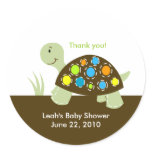 Colourful Modern Turtle Baby Shower or Birthday