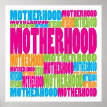 Colourful Motherhood Print