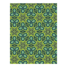 Colourful multicolor repeat patterns letterhead design