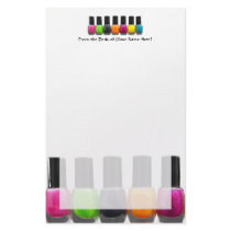 Colourful Nail Polish Bottles, Nail Salon