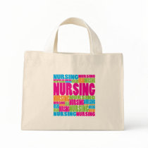 Colourful Nursing Canvas Bags