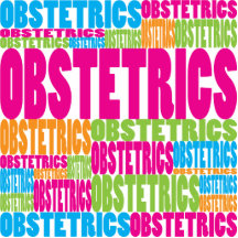 Colourful Obstetrics Photo Cut Out