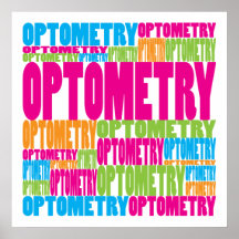Colourful Optometry Poster