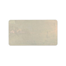 Colourful Oxidized Dutch Metals Address Label