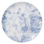 Colourful painted plate