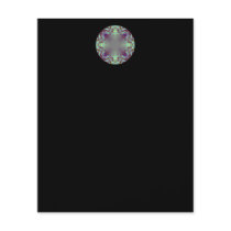 Colourful pattern. custom flyer