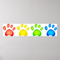 Colourful Paws