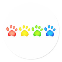 Colourful Paws