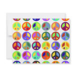 Colourful Peace Signs