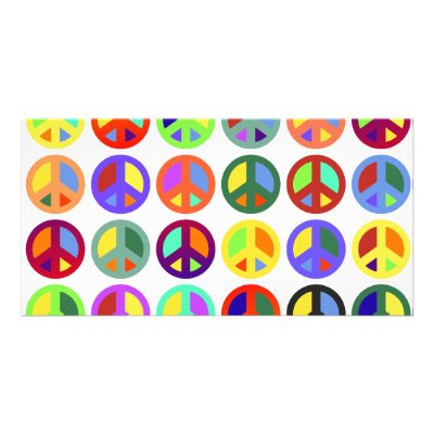 Colourful Peace Signs by Creativethought