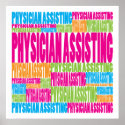 Colourful Physician Assisting posters